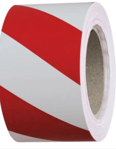 Husky 560 Barrier Warning Tape Red/White