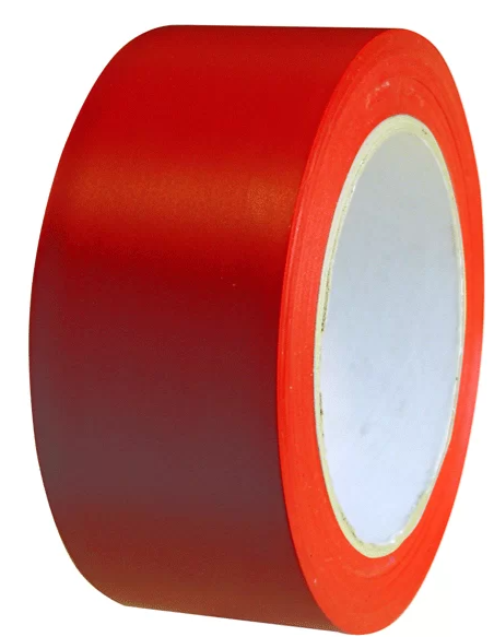 Husky 557 Red PVC Tape