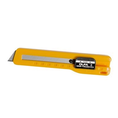 Olfa SL1 Large Slide Lock Cutter - Yellow Knife