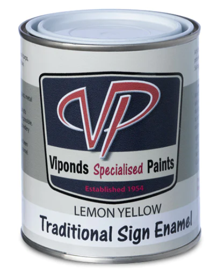 Viponds Traditional Sign Enamel