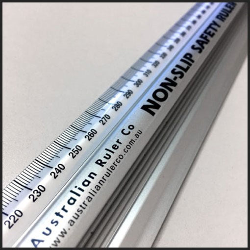 Amm Ruler ACR Non-Skid Ruler - Rolls Liner Supplies