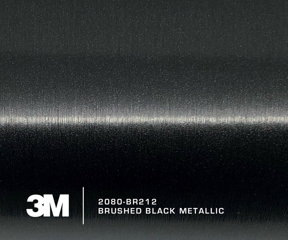 3M 2080 BR212 Brushed Black Metallic 1520mm