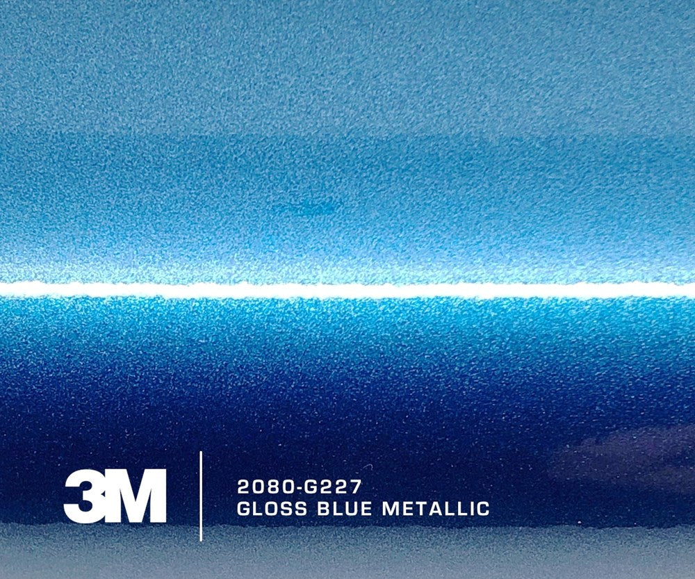 3M 2080 G227 Gloss Blue Metallic 1520mm