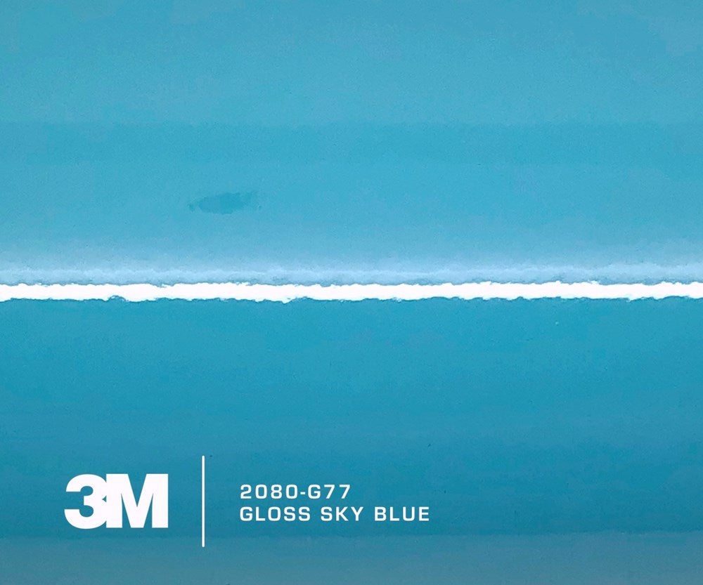 3M 2080 G77 Gloss Sky Blue 1520mm