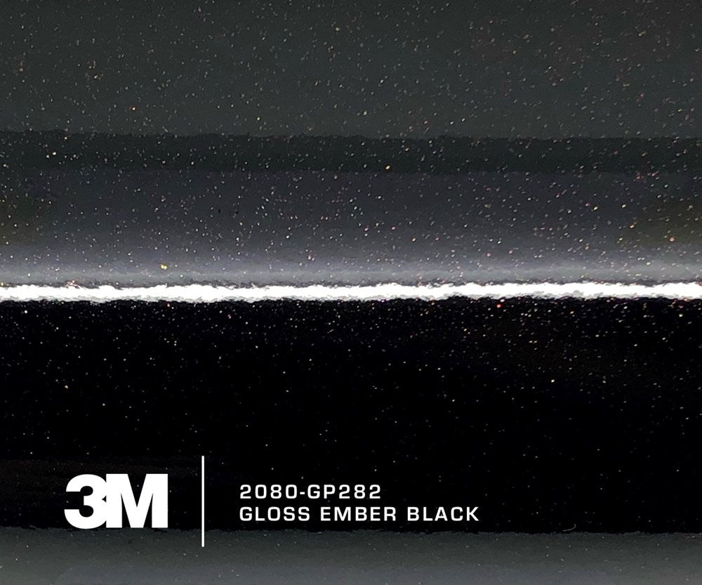 3M 2080 GP282 Gloss Ember Black 1520mm