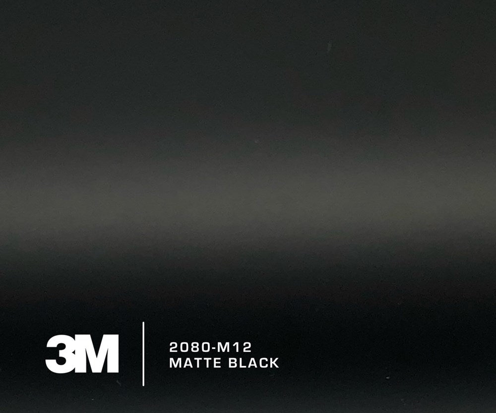 3M 2080 M12 Matte Black 1520mm