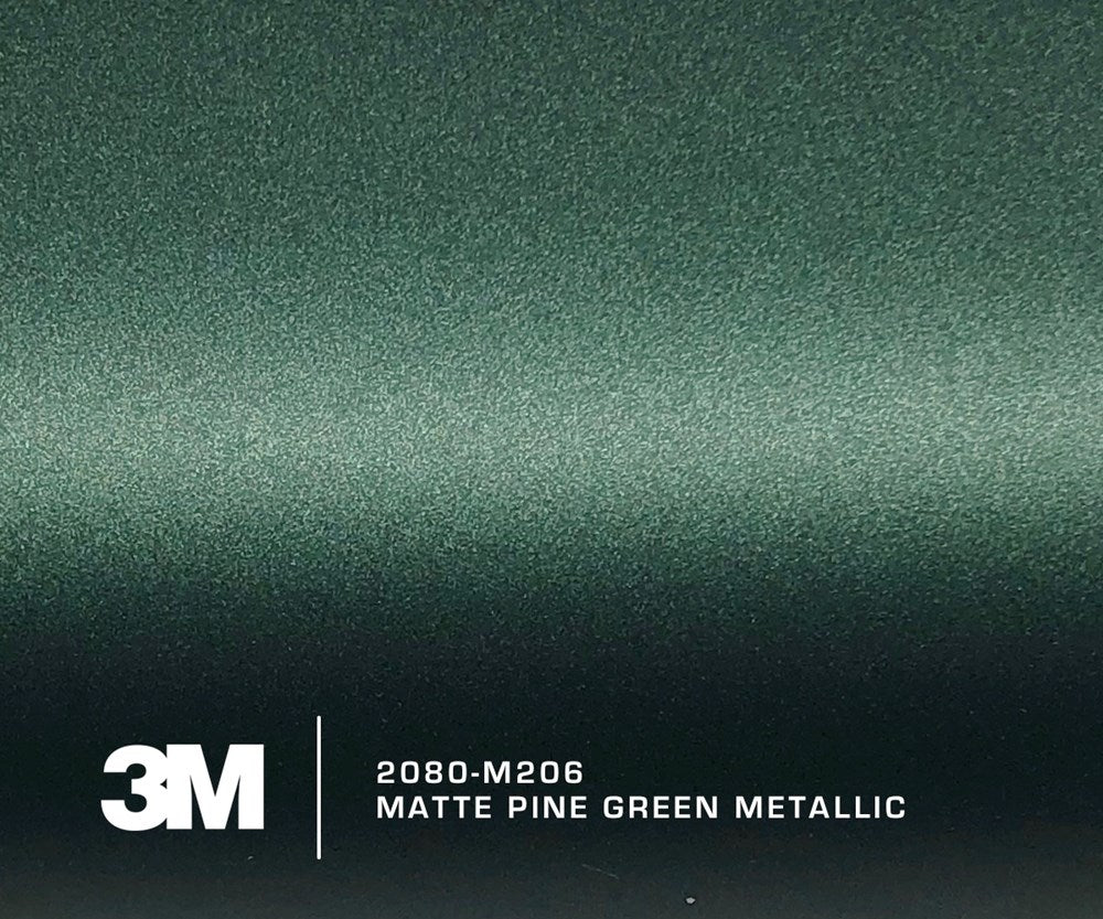 3M 2080 M206 Matte Pine Green Metallic 1520mm