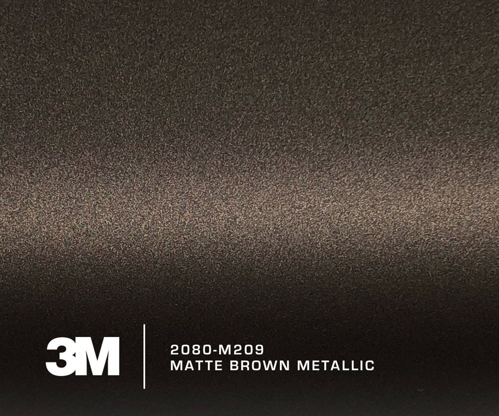 3M 2080 M209 Matte Brown Metallic 1520mm