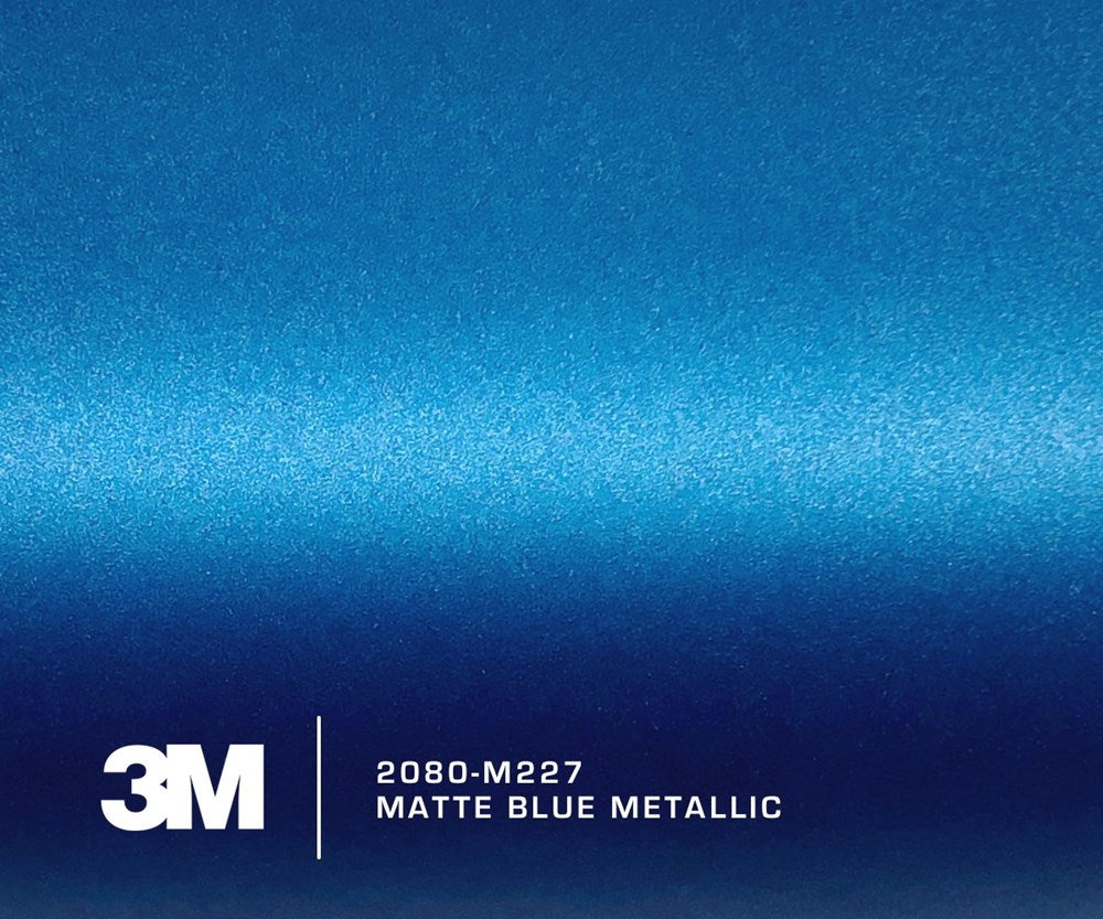 3M 2080 M227 Matte Blue Metallic 1520mm