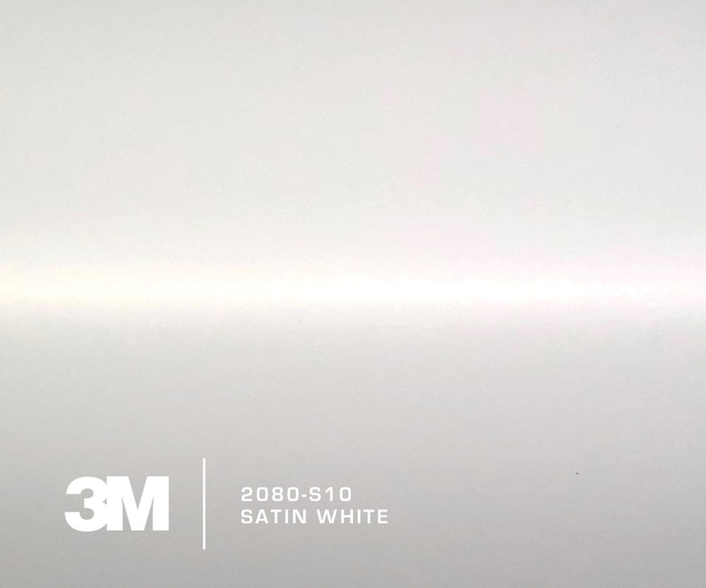 3M 2080 S10 Satin White 1520mm