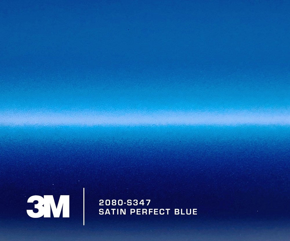 3M 2080 S347 Satin Perfect Blue 1520mm