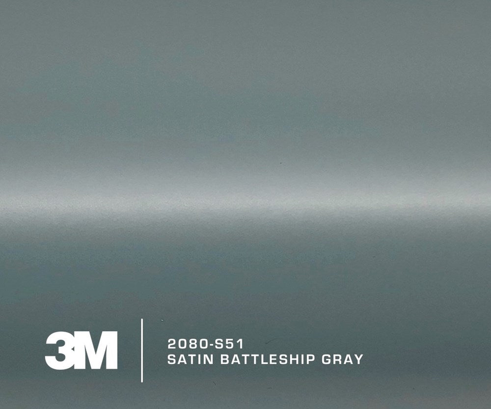 3M 2080 S51 Satin Battleship Gray 1520mm