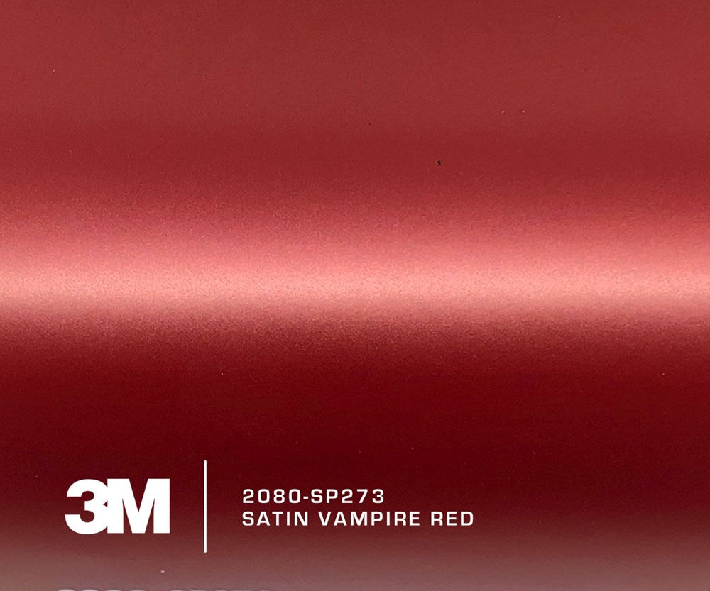 3M 2080 SP273 Satin Vampire Red 1520mm