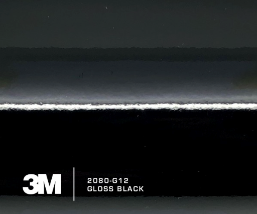 3M 2080 G12 Gloss Black 1520mm