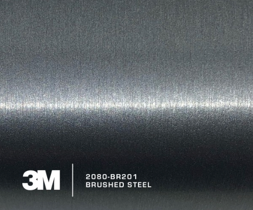 3M 2080 BR201 Brushed Steel